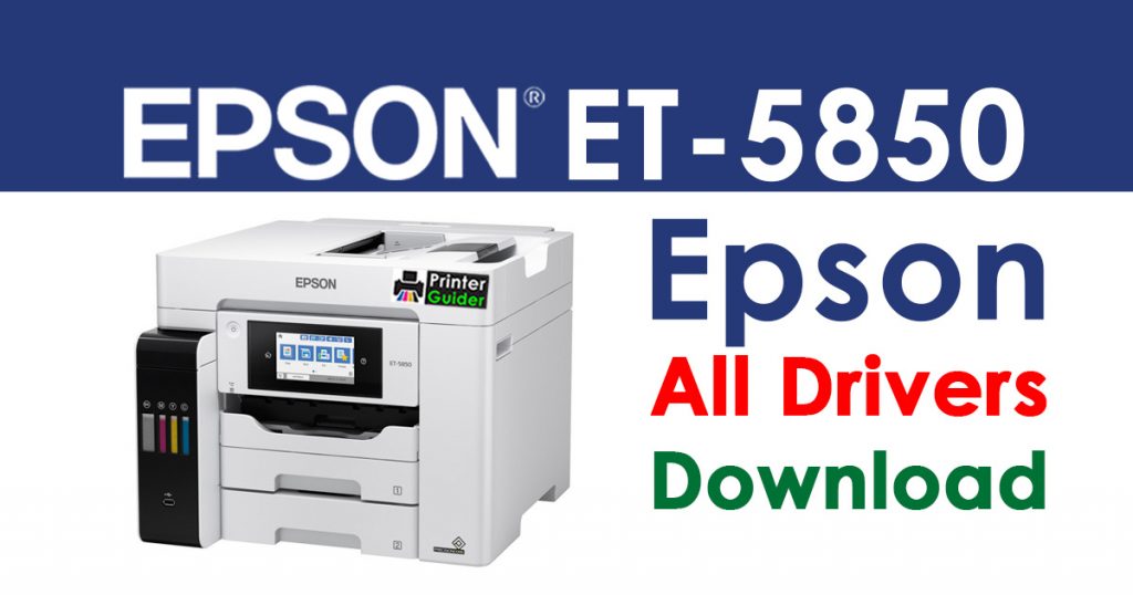 epson et 5850 printer driver free download