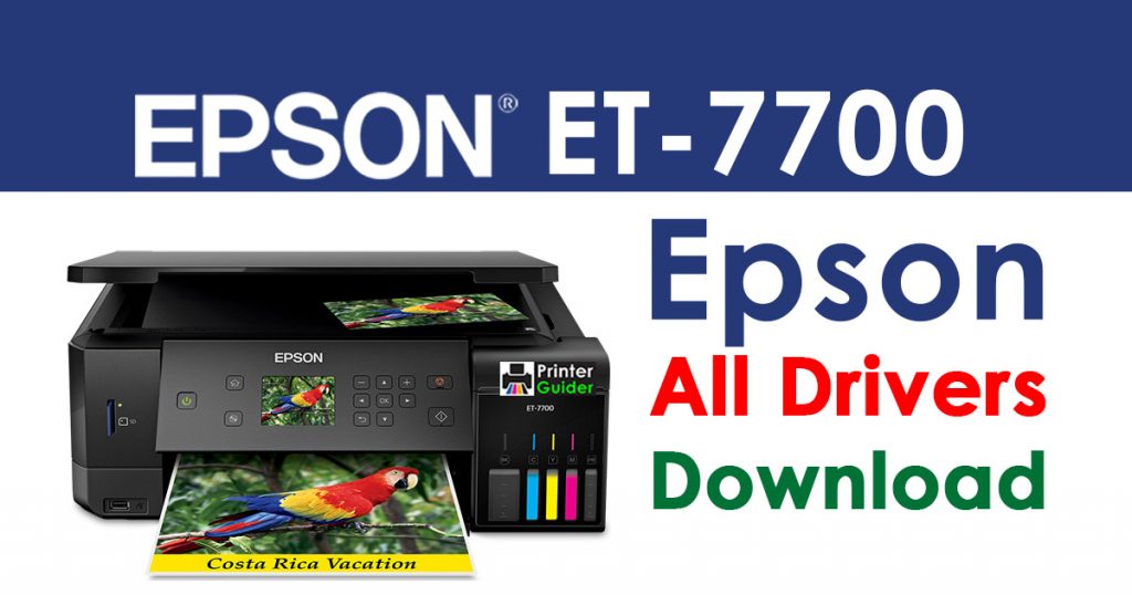 epson et 7700 printer driver free download