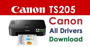 Canon Pixma ts205 printer driver download