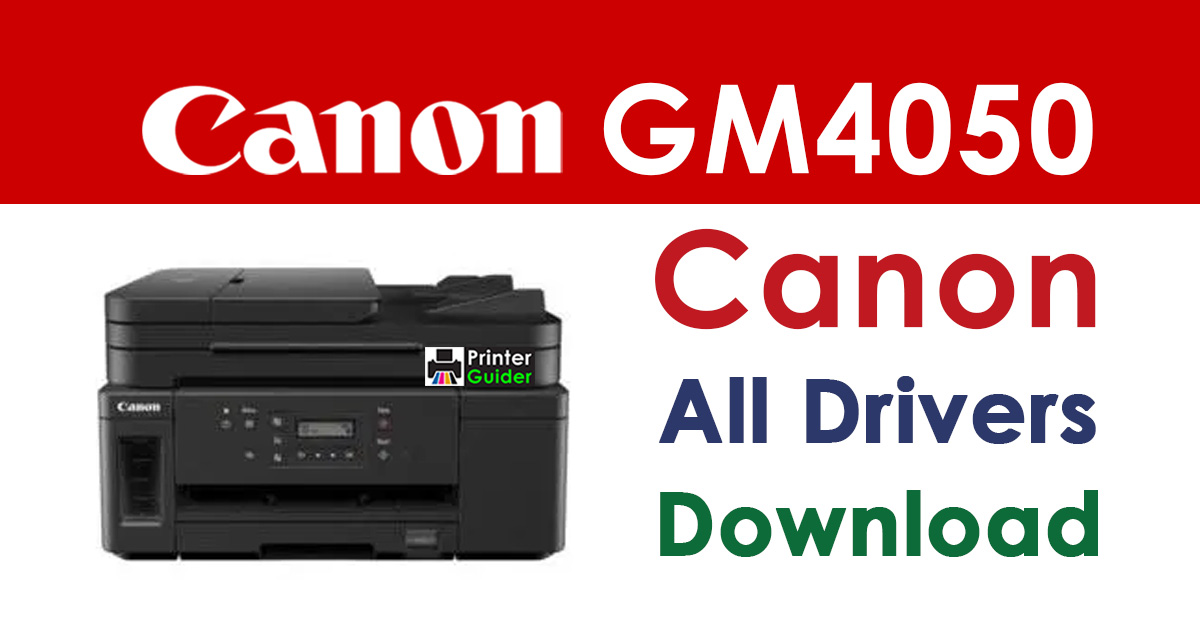 Canon Maxify GM4050 Printer Driver Dowanload