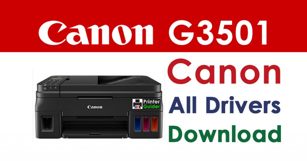 Canon Pixma G3501 Printer Driver Download