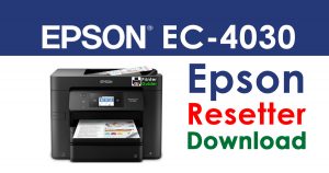 Epson WorkForce Pro EC-4030 Resetter Adjustment Program Free Download