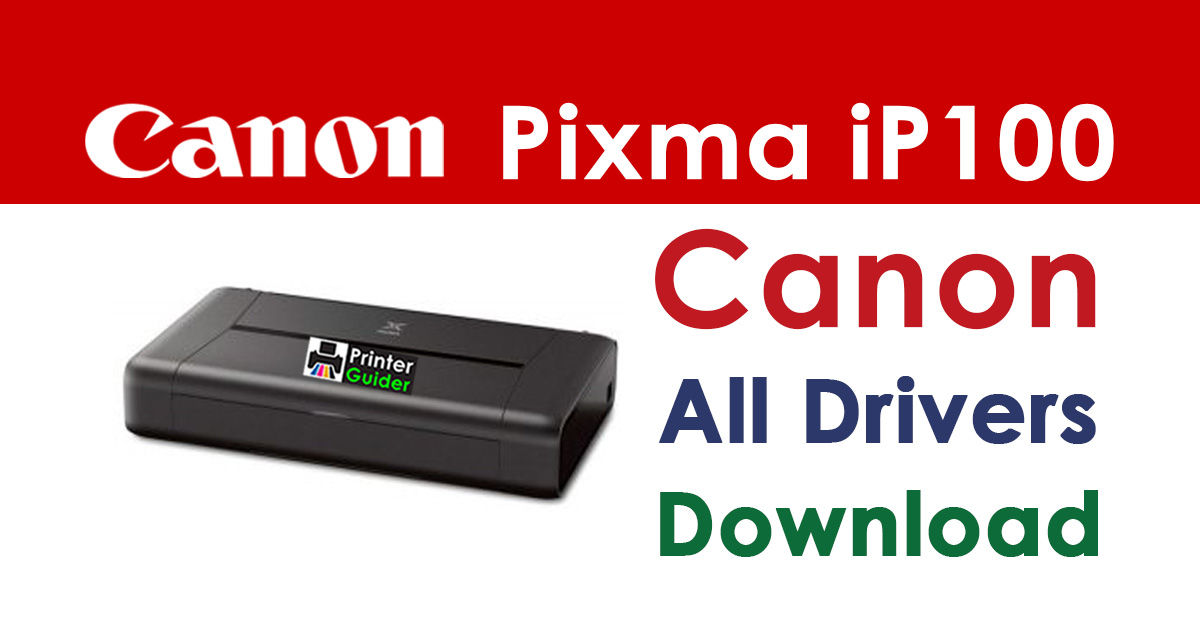 Canon Pixma iP100 Printer Driver