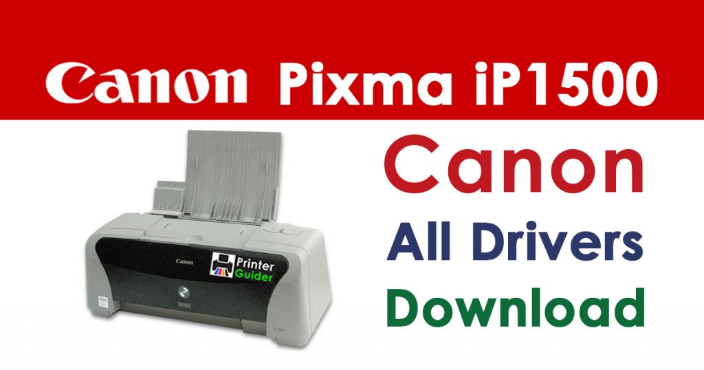 Canon Pixma iP1500 Printer Driver