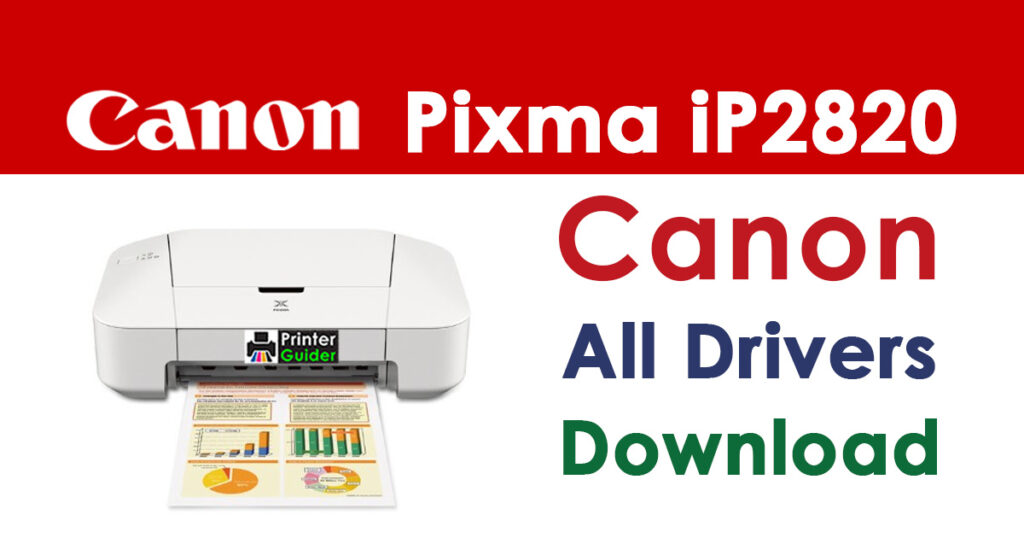 Canon Pixma iP2820 Printer Driver Download