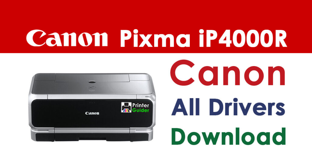 Canon Pixma iP4000R Printer Driver Download