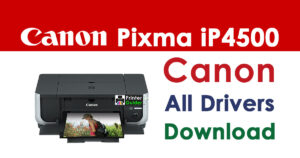 Canon Pixma iP4500 Printer Driver Download