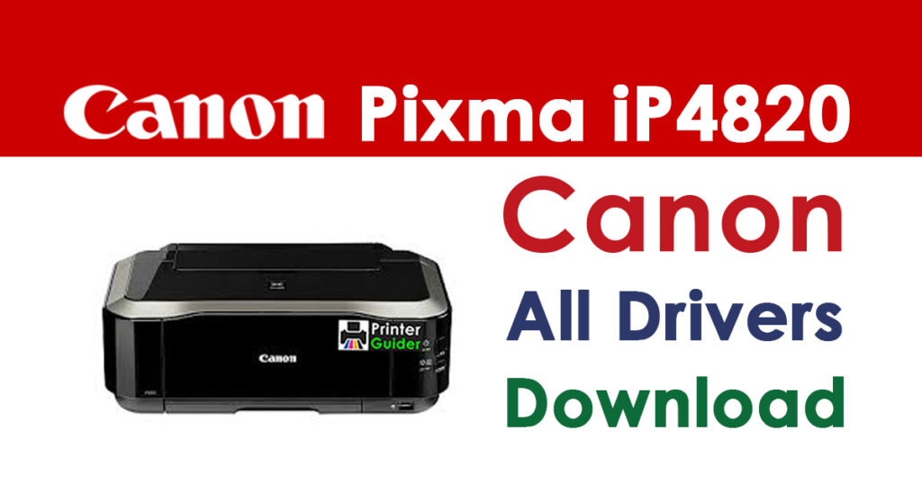 Canon Pixma iP4820 Printer Driver Download