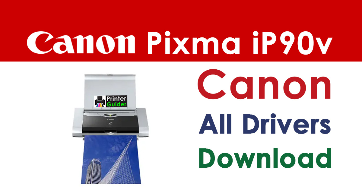 Canon Pixma iP90v Printer Driver download