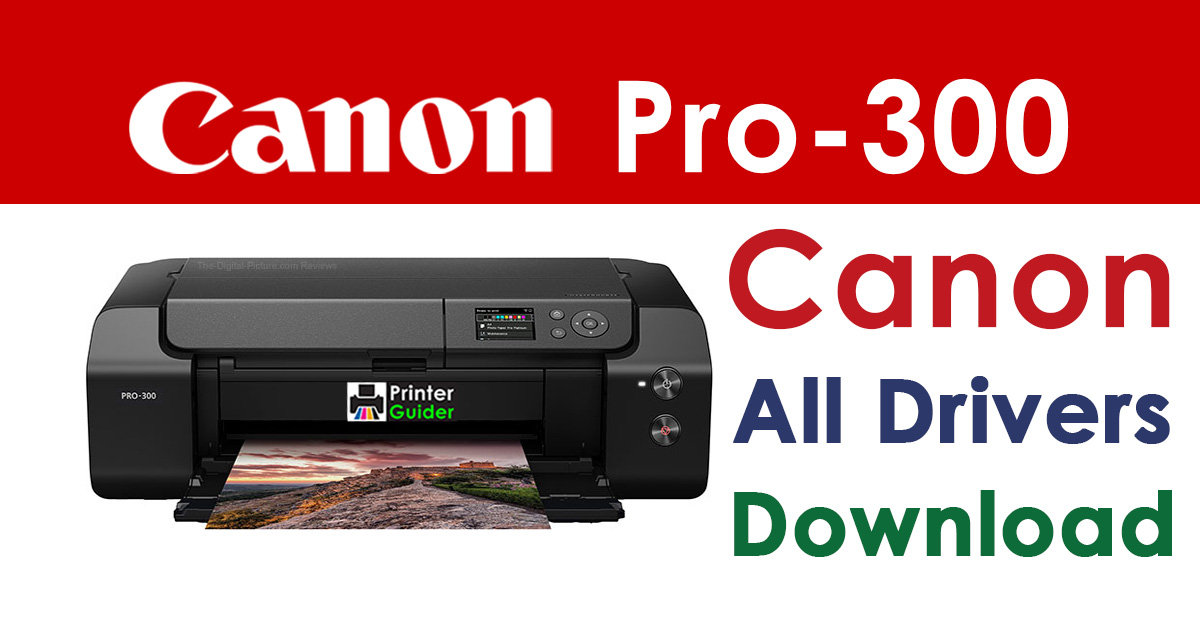 Canon-imagePROGRAF-PRO-300-Printer-Driver-Download
