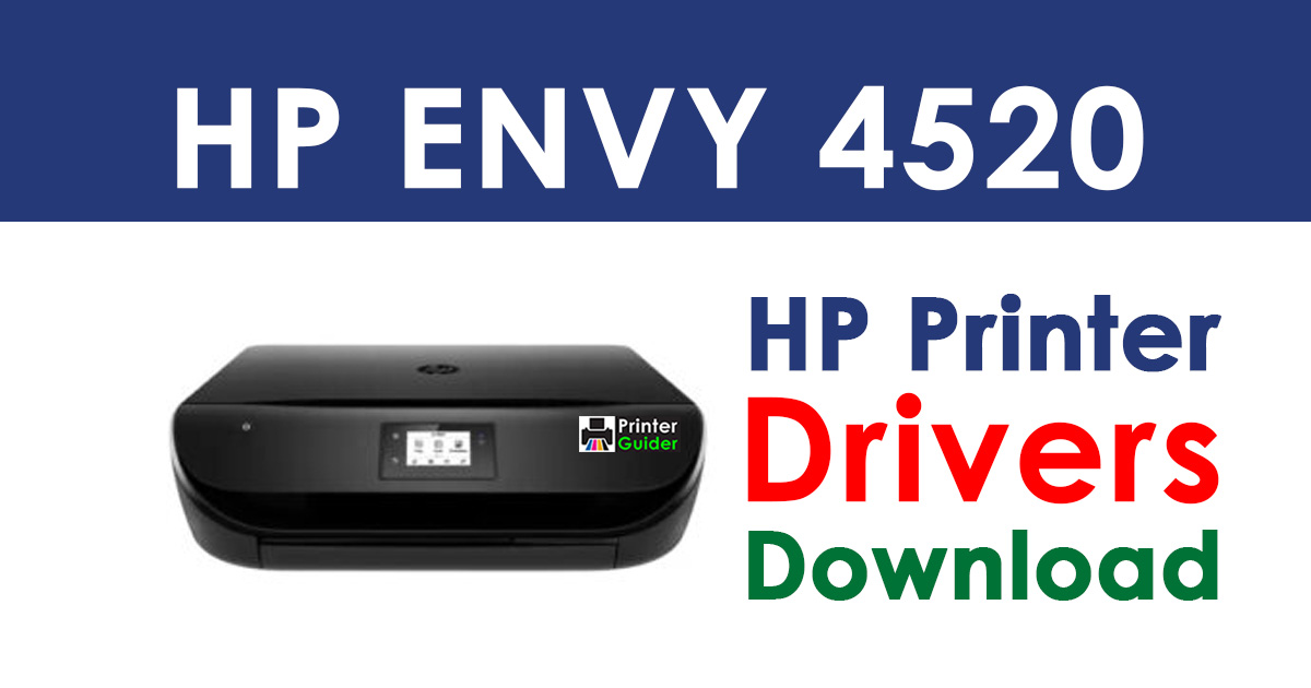HP ENVY 4520 e-All In One Printer Driver Download