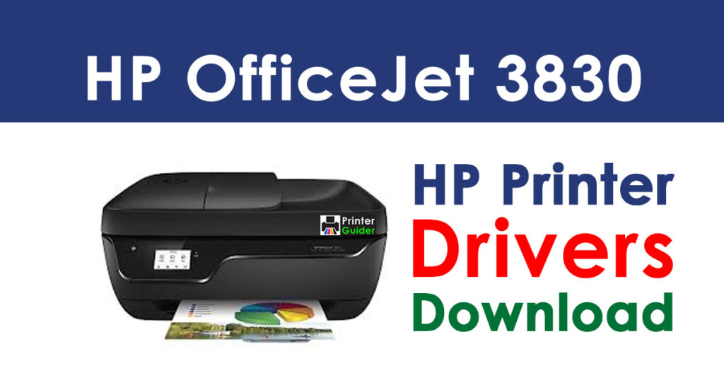 HP OfficeJet 3830 All-in-One Printer Driver Free Download
