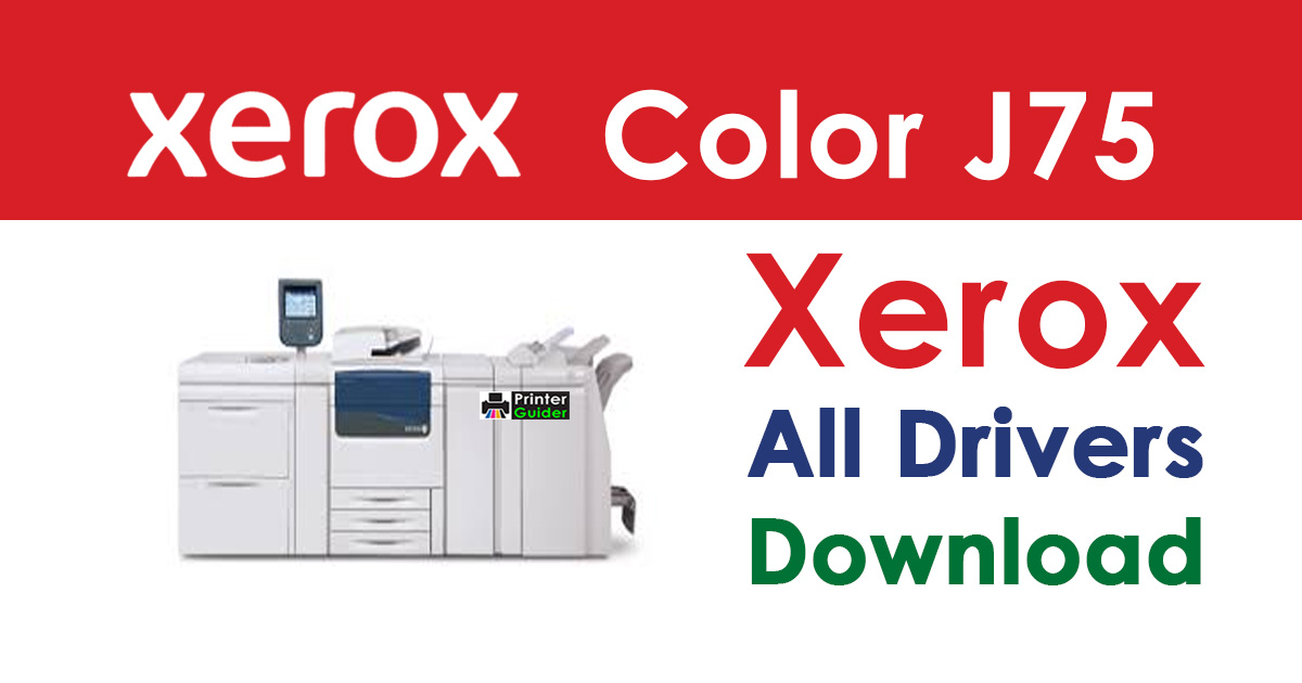 Xerox Color J75 Press Driver Download