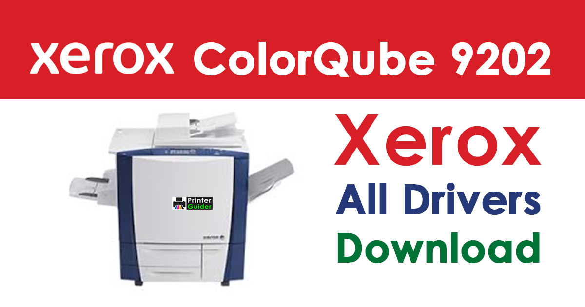 Xerox ColorQube 9202 Machine Driver Download