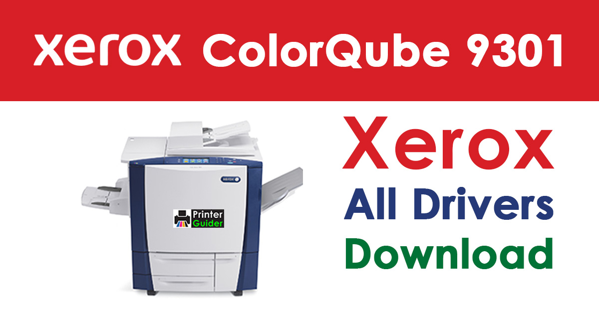 Xerox ColorQube 9301 Machine Driver Download