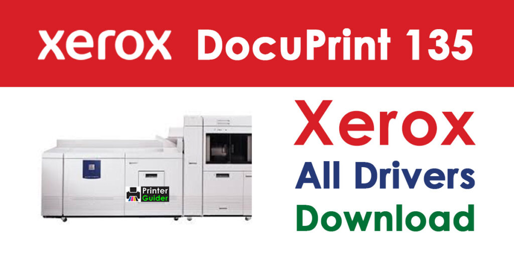 Xerox DocuPrint 135 Driver Free Download