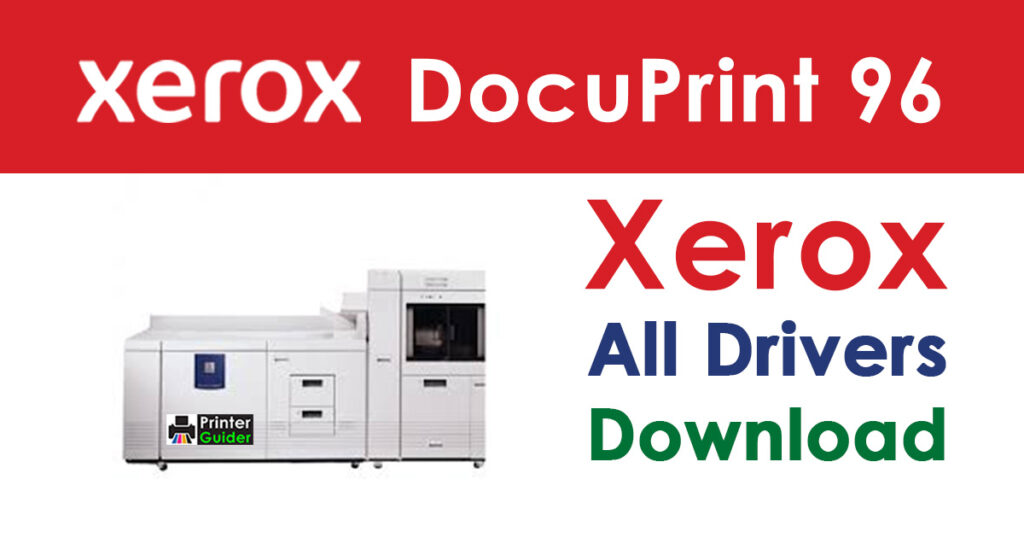 Xerox DocuPrint 96 Driver Free Download