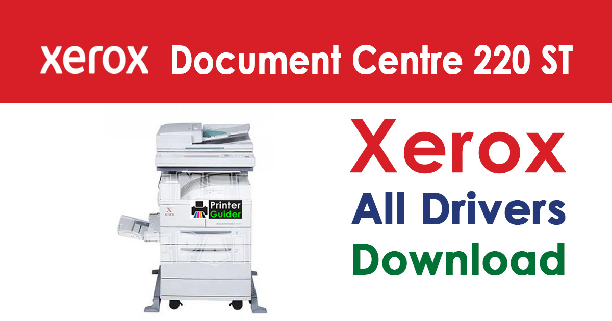 Xerox Document Centre 220 ST Driver Download