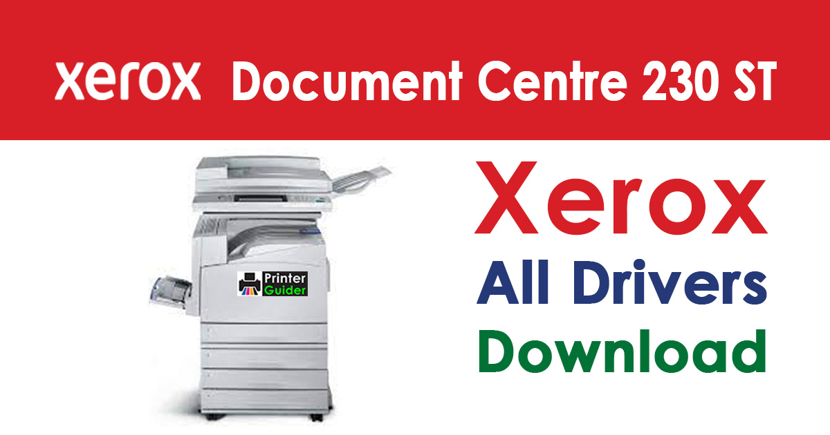 Xerox Document Centre 230 ST Driver Download