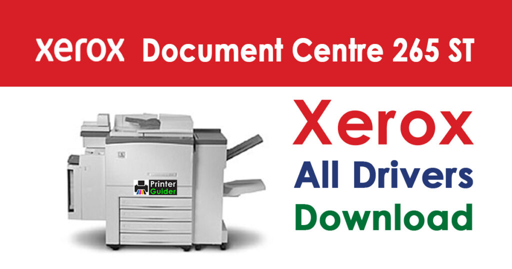 Xerox Document Centre 265 ST Driver Download