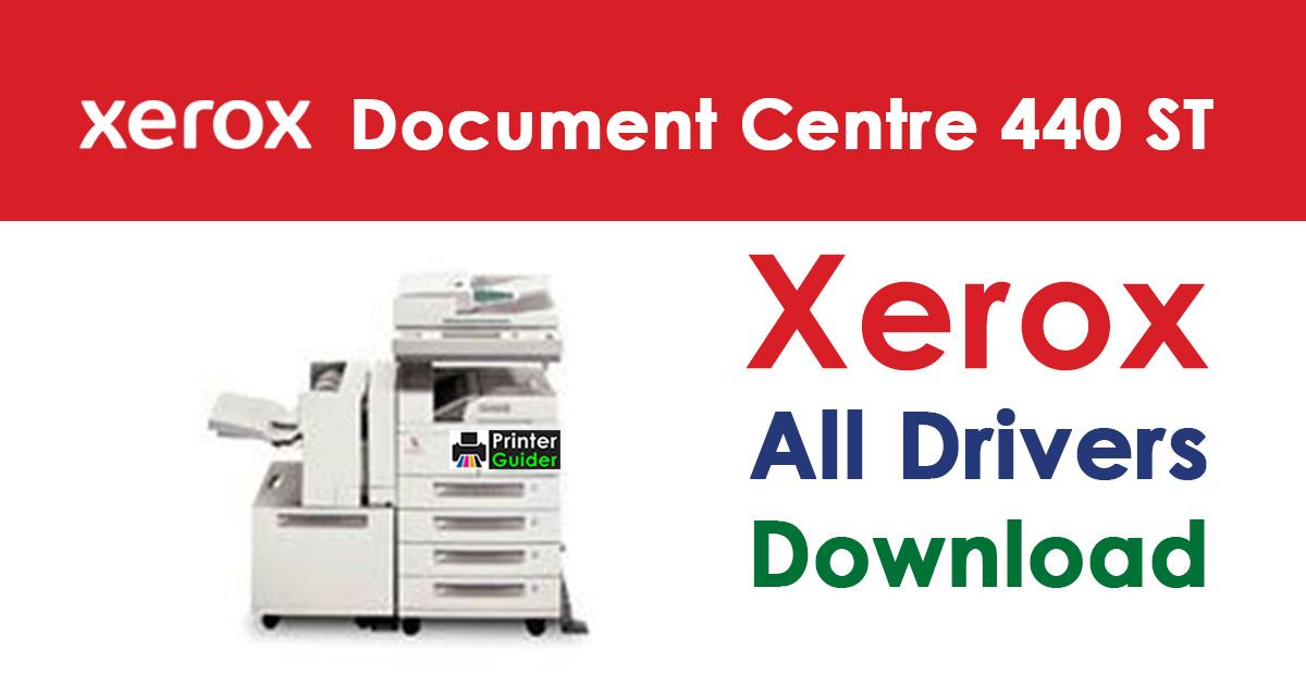 Xerox Document Centre 440 ST Driver Download