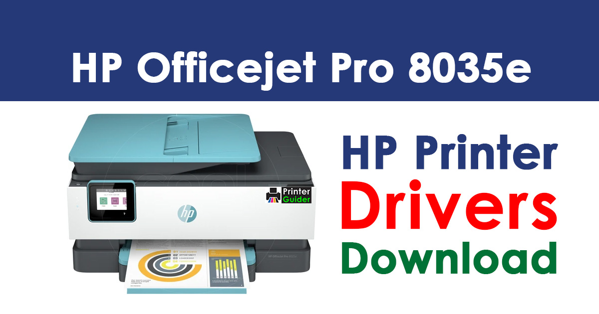 HP Officejet Pro 8035e All-in-One Printer Driver