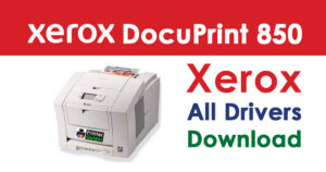 Xerox DocuPrint 850 Driver Free Download