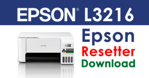 Epson L3216 Resetter Adjustment Program Free Download