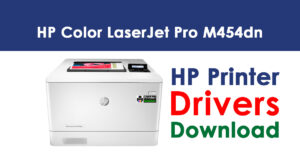 HP Color LaserJet Pro M454dn Printer Driver Free Download