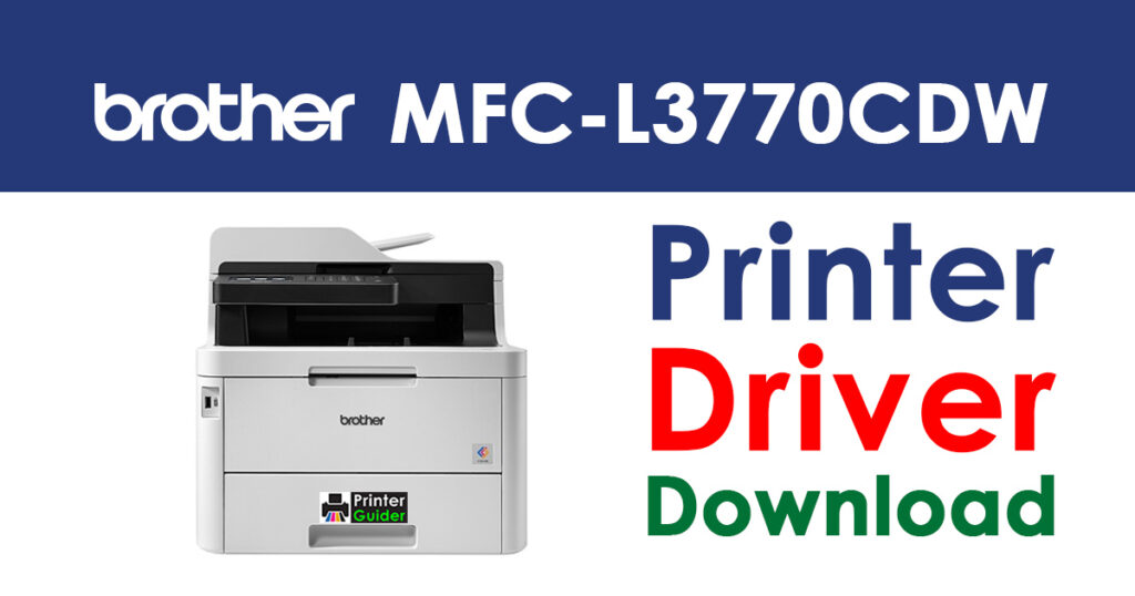 Brother MFC-L3770CDW Driver Free Download