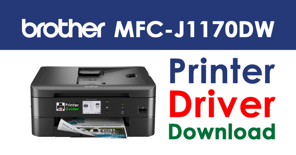 Brother MFC-J1170DW Driver and Software Download