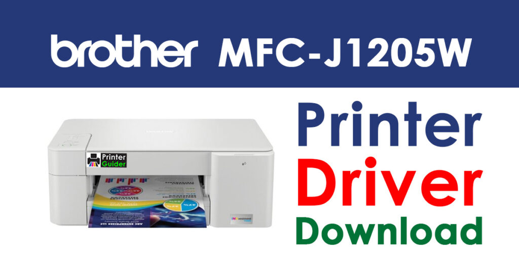 Brother MFC-J1205W Driver and Software Download