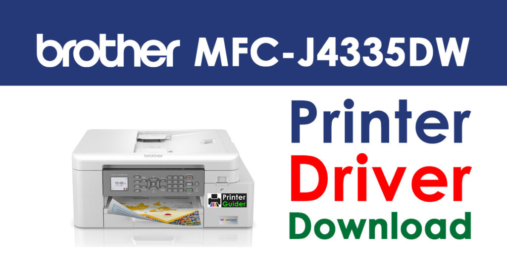 Brother MFC-J4335DW Driver and Software Download