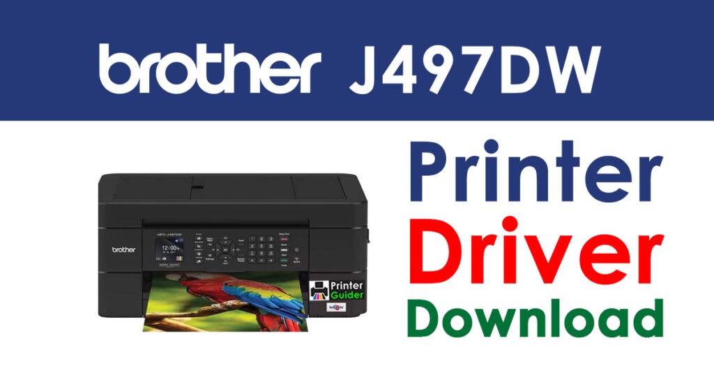 Brother MFC-J497DW Driver and Software Download