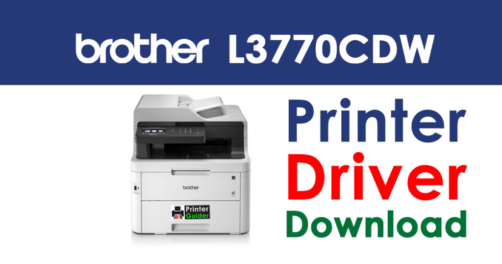 Brother MFC-L3770CDW Driver and Software Download