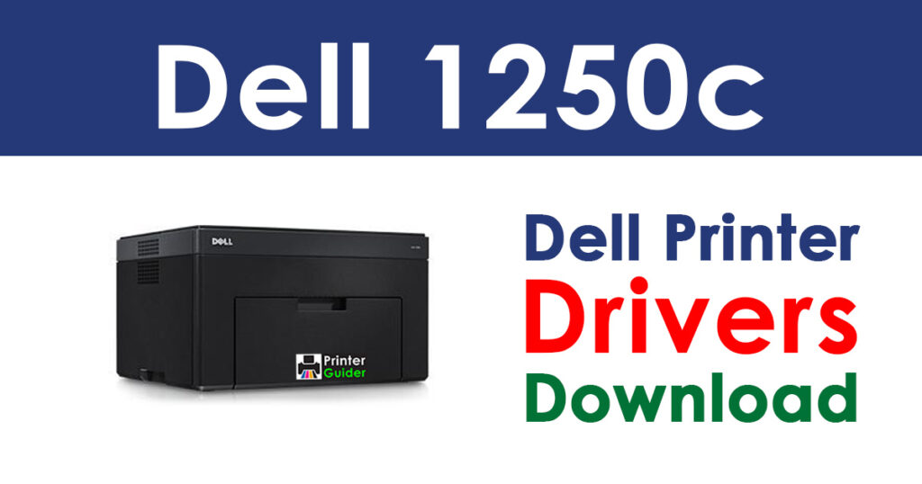 Dell 1250c Driver and Software Download