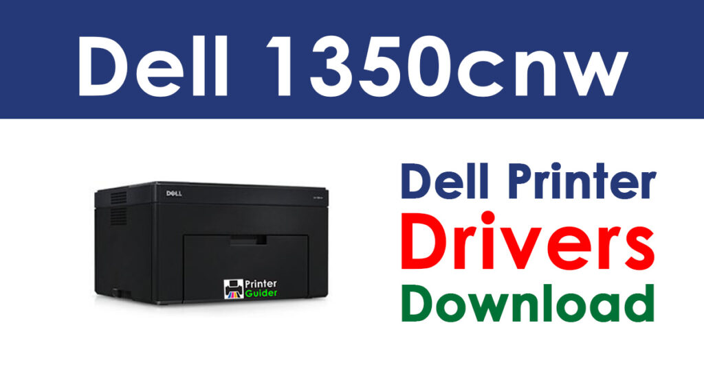 Dell 1350cnw Driver and Software Download