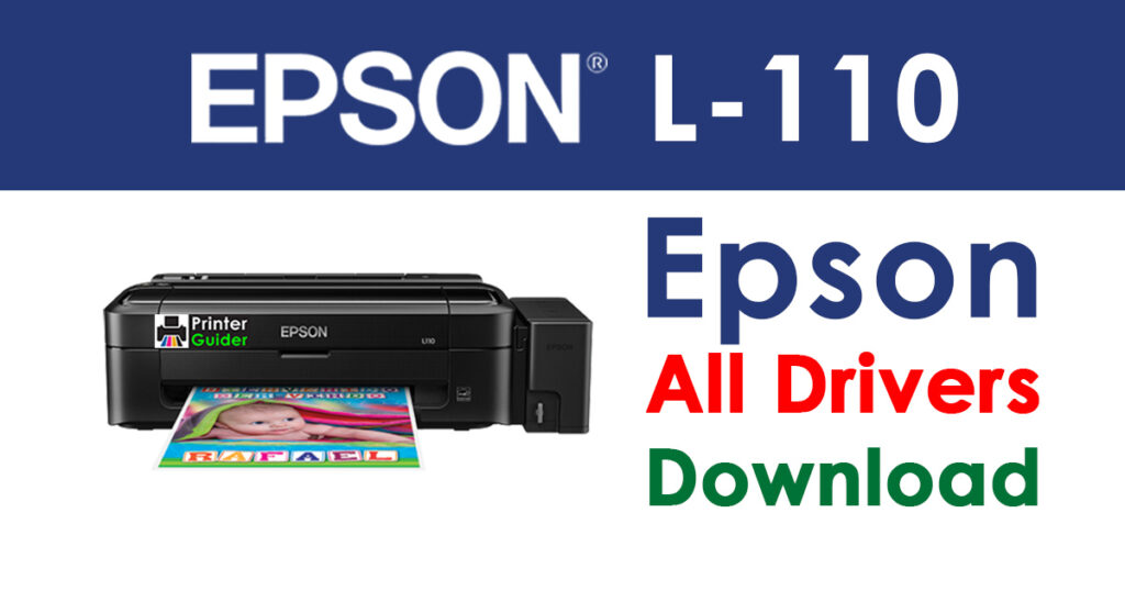 Epson EcoTank L110 Driver and Software Download