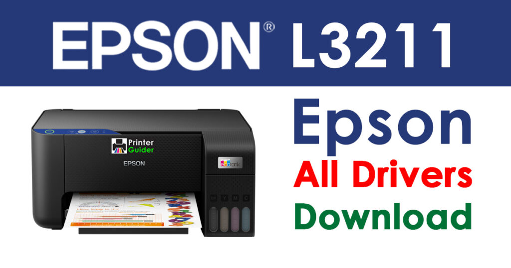 Epson Ecotank L3211 Driver and Software Download