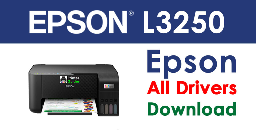 Epson L3250 Driver and Software Download