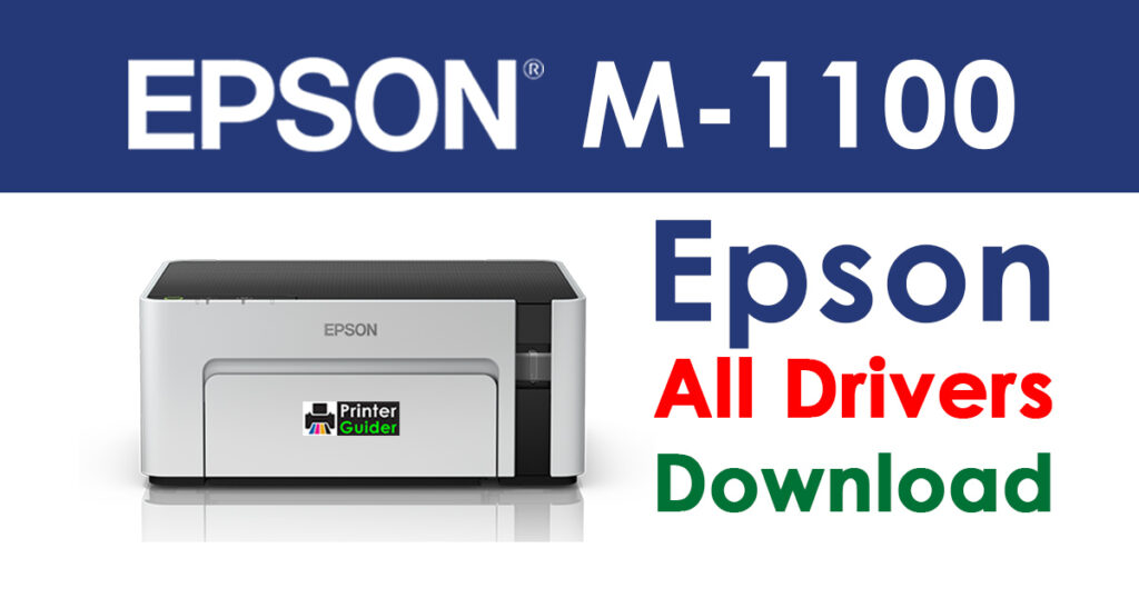 Epson M1100 Driver and Software Download