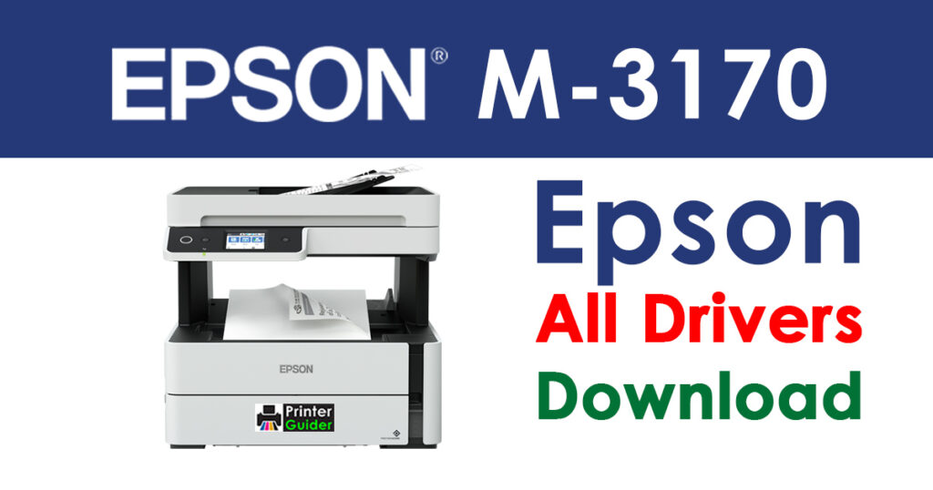 Epson M3170 Driver and Software Download