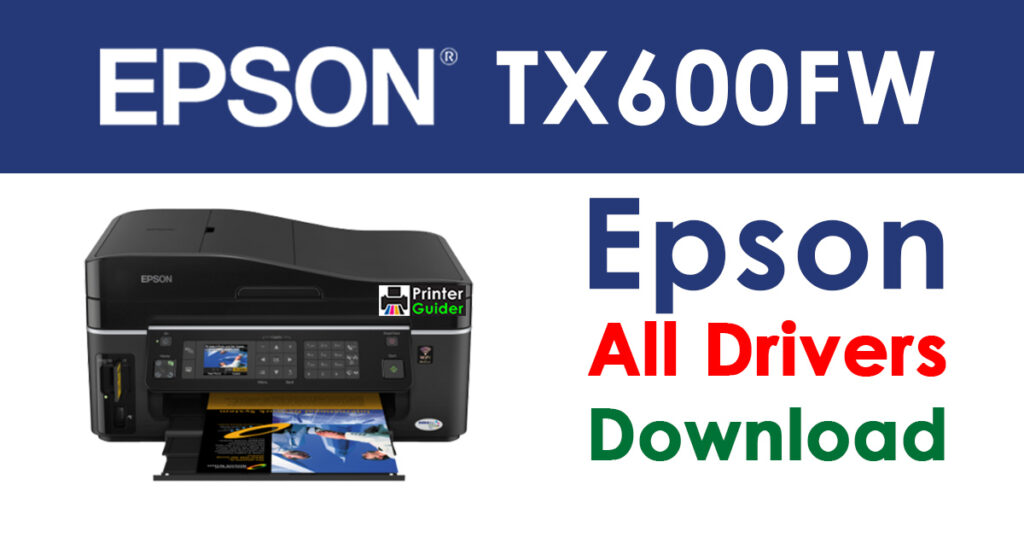 Epson Stylus Office TX600FW Driver and Software Download