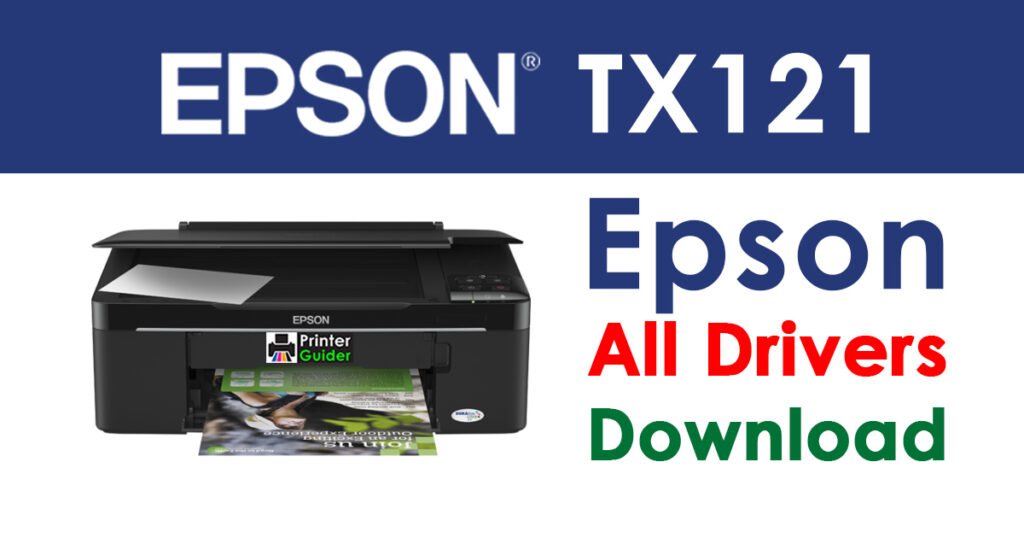 Epson Stylus TX121 Driver and Software Download