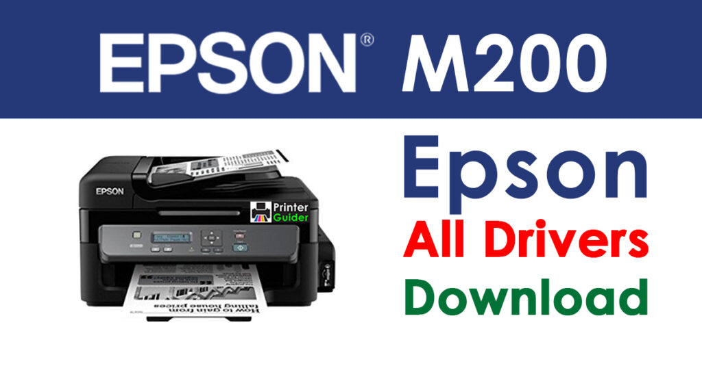 Epson WorkForce M200 Driver and Software Download
