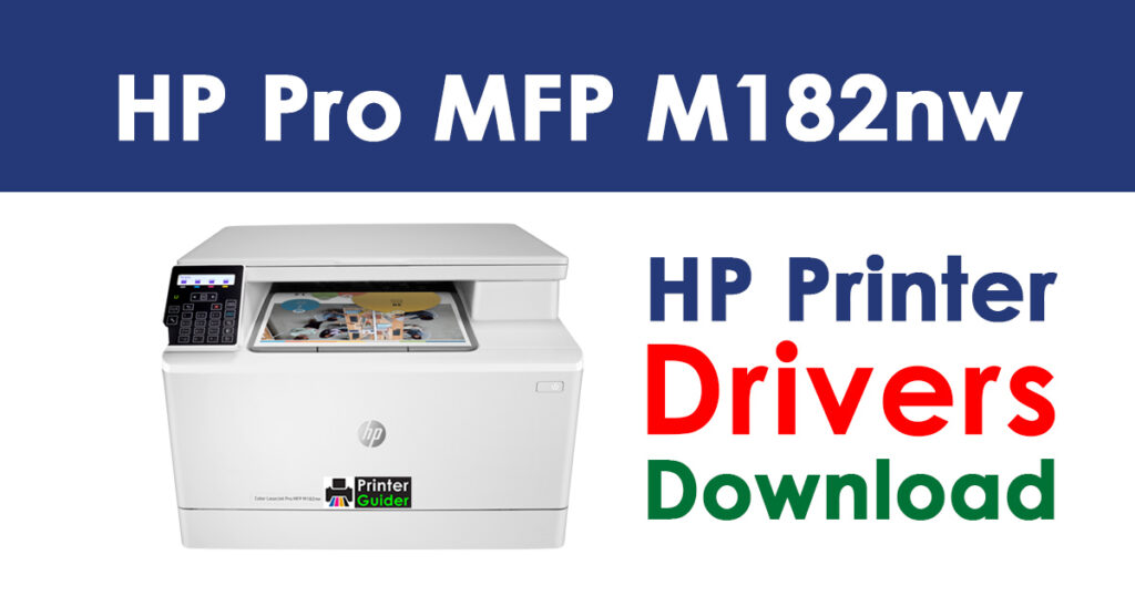 HP Color LaserJet Pro MFP M182nw Driver and Software Download