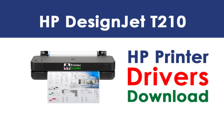 HP DesignJet T210 Driver and Software Download