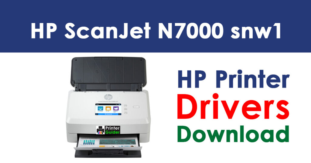 HP ScanJet Enterprise Flow N7000 snw1 Driver and Software Download