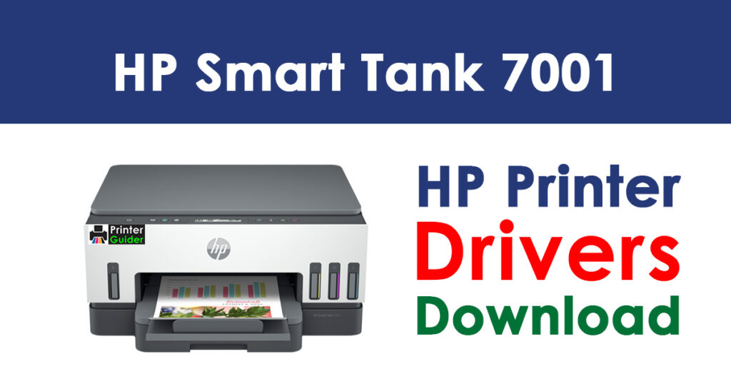 HP Smart Tank 7001 Driver and Software Download