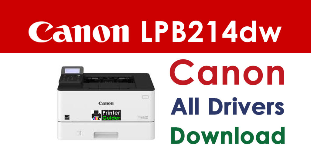 Canon ImageClass LPB214dw Driver and Software Download